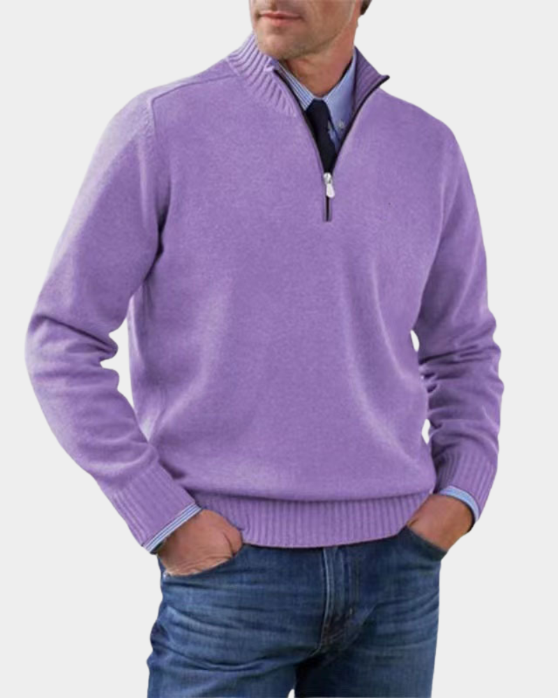 Hezron | Everyday Zip-Up Sweater
