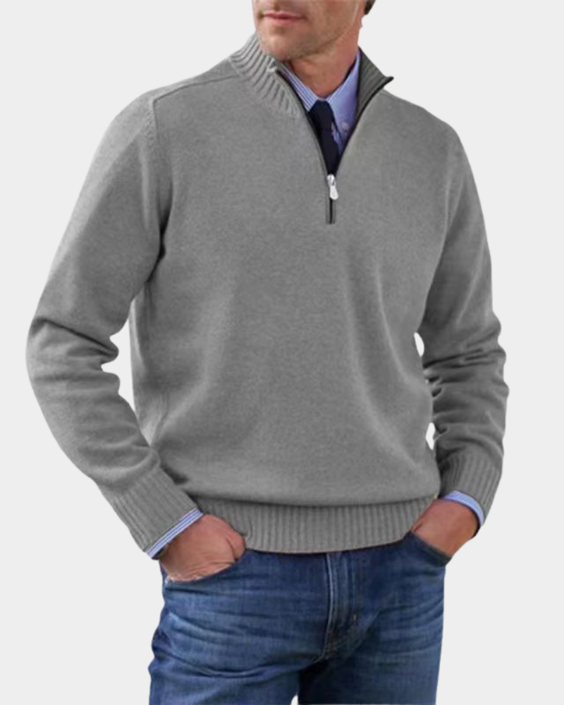 Hezron | Everyday Zip-Up Sweater