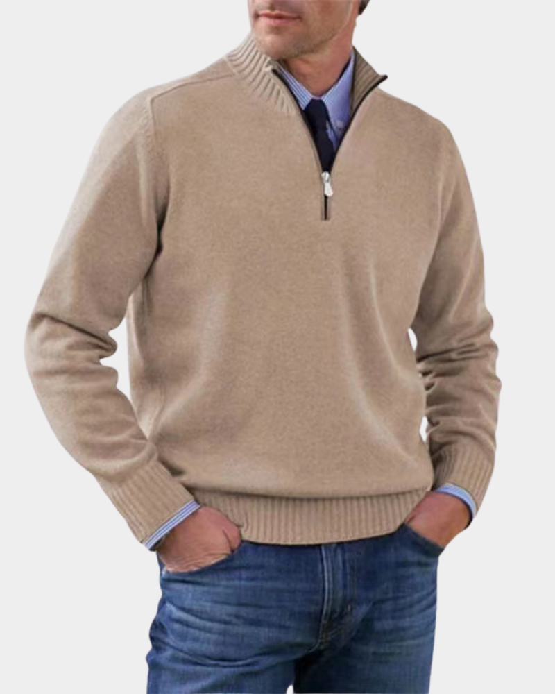 Hezron | Everyday Zip-Up Sweater