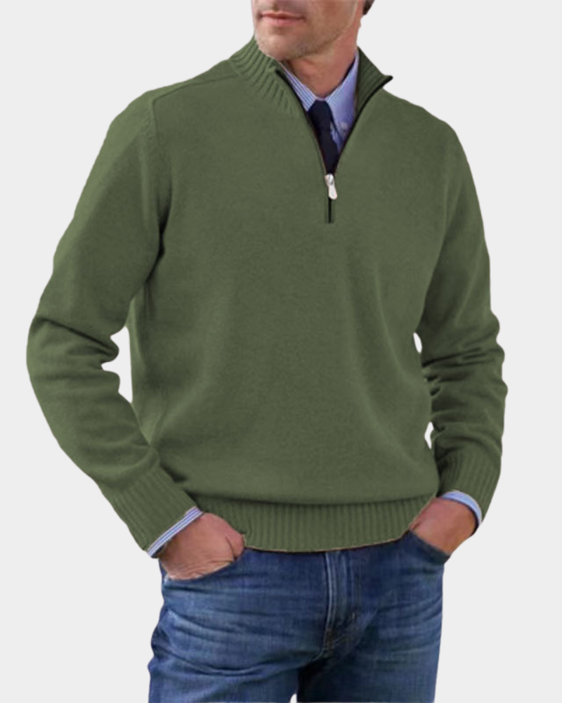 Hezron | Everyday Zip-Up Sweater