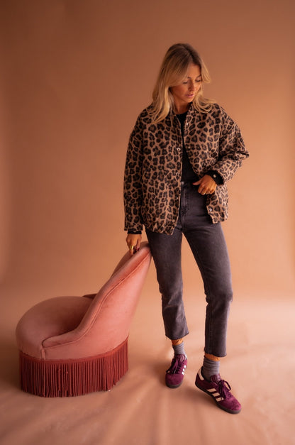 Charlotte | Chic Leopard Jacket